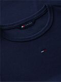 Blue Tricou Slim Cu Maneca Lunga Si Guler Riplat  Femei