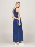 Denim Rochie Maxi Slim Fit Din Denim Cu Nasturi  Femei