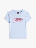 Blue Tricou Slim Cu Logo  Femei