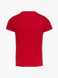 Rosu Tricou Slim Cu Logo  Femei