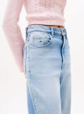 Denim Blugi Mom Tapered Cu Talie Ultra Inalta  Femei