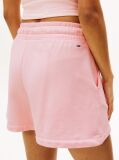 Roz Pantaloni Scurti Relaxate Din Material De Trening  Femei