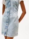 Denim Rochie Slim Mini Din Denim Cu Decolteu In V  Femei