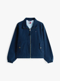 Blue Zip-Thru Collared Jacket  Women