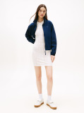 Blue Zip-Thru Collared Jacket  Women