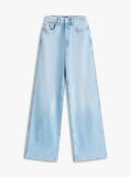 Denim Jeansi Claire Cu Talie Inalta Si Croiala Larga  Femei
