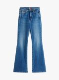 Denim High Rise Skinny Flared Leg Jeans  Women