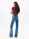 Denim High Rise Skinny Flared Leg Jeans  Women