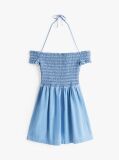 Denim Rochie Mini Chambray Fit-And-Flare  Femei