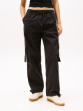 Negru Pantaloni Cargo Largi  Femei