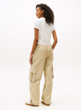 Khaki Pantaloni Cargo Largi  Femei