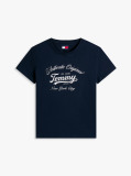 Blue Tricou Regular Essential Cu Logo  Femei