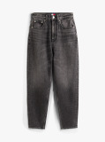 Denim Ultra High Rise Tapered Mom Jeans  Women
