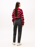 Denim Ultra High Rise Tapered Mom Jeans  Women