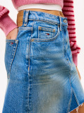 Denim Fusta Mom  Femei