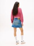 Denim Fusta Mom  Femei