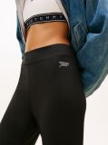 Negru Colanti Slim Cu Talie Inalta Evazati  Femei