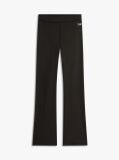 Negru Colanti Slim Cu Talie Inalta Evazati  Femei