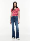 Multi Slim Henley T-Shirt  Women