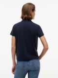Blue T-Shirt Heritage Cu Croiala Regular Si Logo  Femei