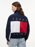 Blue Jacheta De Vant Oversized Regatta Cu Logo Pe Spate  Femei