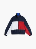 Blue Jacheta De Vant Oversized Regatta Cu Logo Pe Spate  Femei
