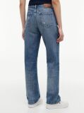 Denim Vintage Mid Rise Slim Straight Jeans  Women