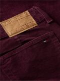 Purple Low Rise Bootcut Corduroy Trousers  Women