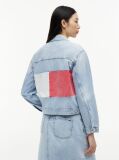 Denim Vintage Relaxed Denim Trucker Jacket  Women