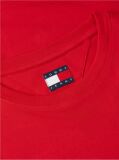Rosu Tricou Din Jersey Cu Logo Si Croiala Slim  Femei