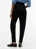 Denim Blugi Negri Cu Croiala Tapered Mom Si Talie Inalta  Femei