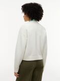 White Tommy Badge Fluffy Jumper With Alpaca  Women