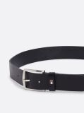 Blue Denton Flag Logo Leather Belt  Men