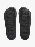 Black Essential Flag Badge Pool Slides  Men