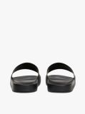 Black Essential Flag Badge Pool Slides  Men