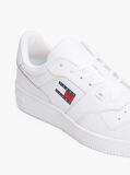 Alb Pantofi Sport Din Piele Retro  Barbati