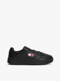 Negru Pantofi Sport Din Piele Colour-Blocked  Barbati