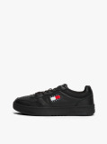 Negru Pantofi Sport Din Piele Colour-Blocked  Barbati