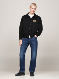 Negru Pantofi Sport Din Piele Colour-Blocked  Barbati