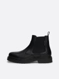 Negru Cizme Chelsea Din Piele Cleat Signature  Barbati