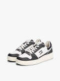Black Retro Basket Sneakers  Men