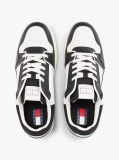 Black Retro Basket Sneakers  Men