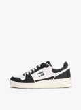 Black Retro Basket Sneakers  Men