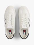 Bej Sneakers Retro Cu Talpa Serrata Si Detalii Din Piele  Barbati
