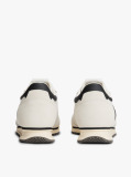 Bej Sneakers Retro Cu Talpa Serrata Si Detalii Din Piele  Barbati