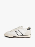 Bej Sneakers Retro Cu Talpa Serrata Si Detalii Din Piele  Barbati