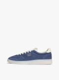 Blue The Greenwich Metallic Logo Suede Trainers  Men