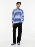 Blue The Greenwich Metallic Logo Suede Trainers  Men