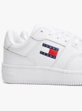 Alb Pantofi Sport Retro Essential Din Piele Cu Talpa Groasa   Femei