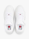 Alb Pantofi Sport Cu Talpa Plata Essential Retro Fine-Cleat  Femei